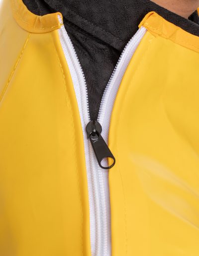 Detail of a waterproof diving overall