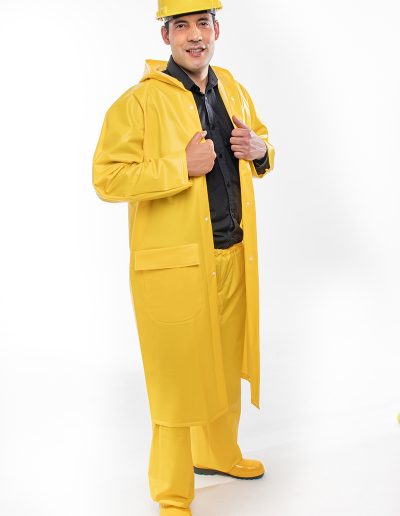 Waterproof coat with hood