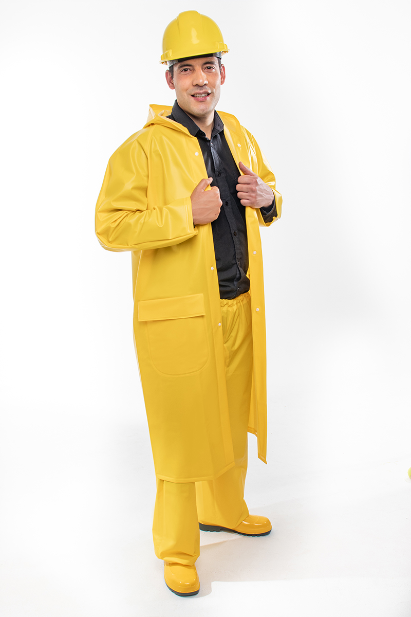 Waterproof coat with hood