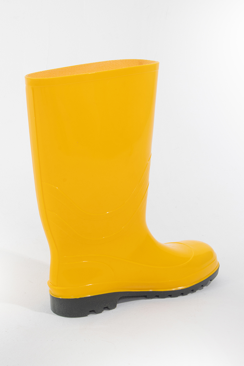 Rubber safety boots